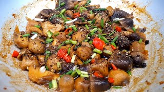 cách làm NẤM RƠM KHO TIÊU rất ngon cho bửa cơm gia đình - món ăn ngon dễ làm Q57