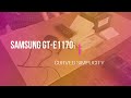 Samsung GT E1170i Curved Simplicity