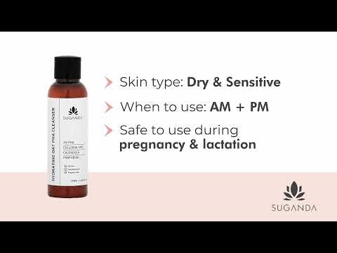 Hydrating Oat PHA for Dry Skin | Sensitive Skin| Combination Skin | Suganda Skincare.