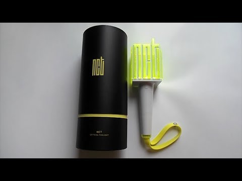 NCT Official Lightstick Unboxing (Detailed) | 엔시티 공식 응원봉 언박싱