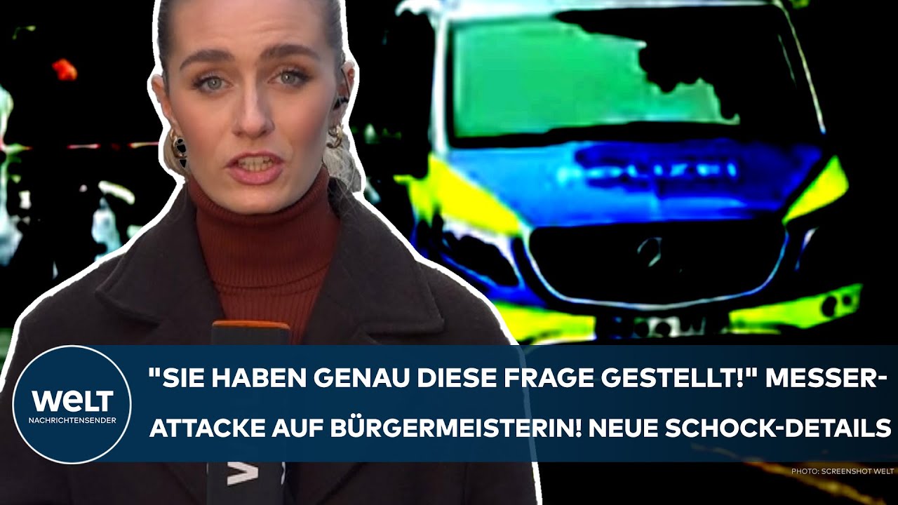 HERDECKE: "Sie haben genau diese Frage gestellt!" Neue Schock-Details zur Messerattacke auf SPD-Frau
