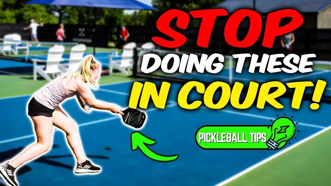 Don't Embarrass Yourself on the Pickleball Court by DOING THIS