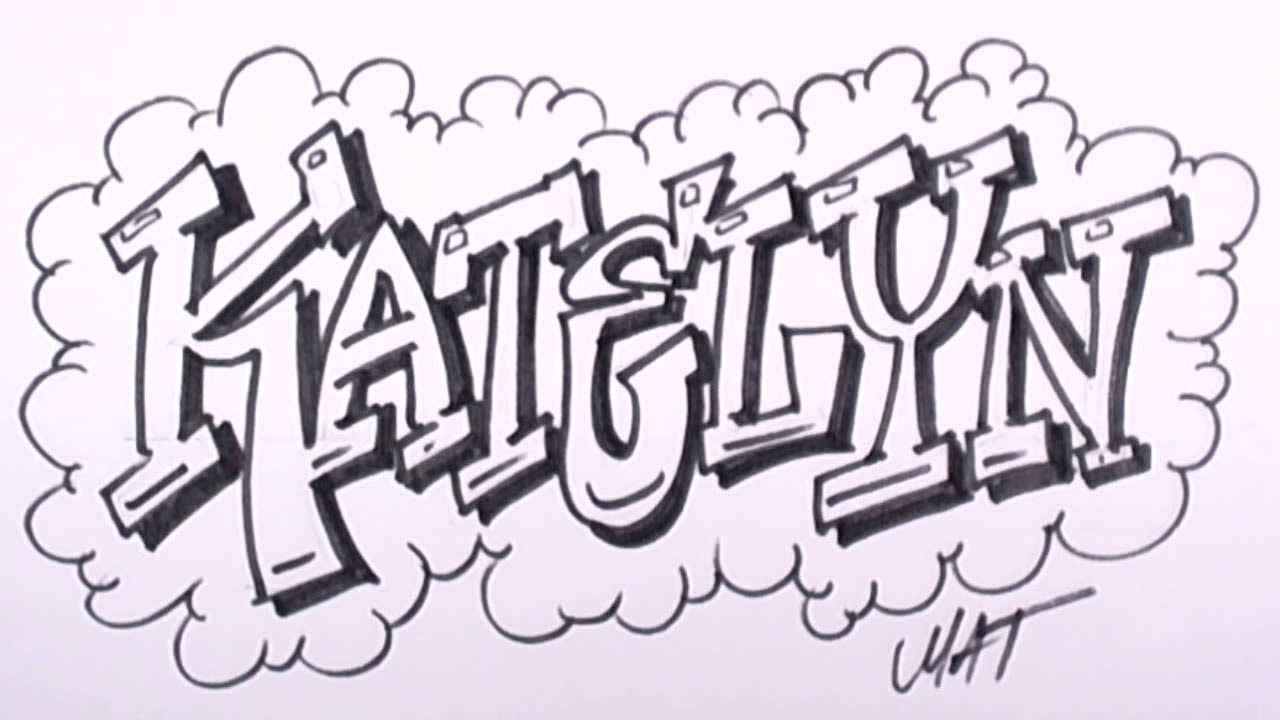 names in graffiti coloring pages - photo #8