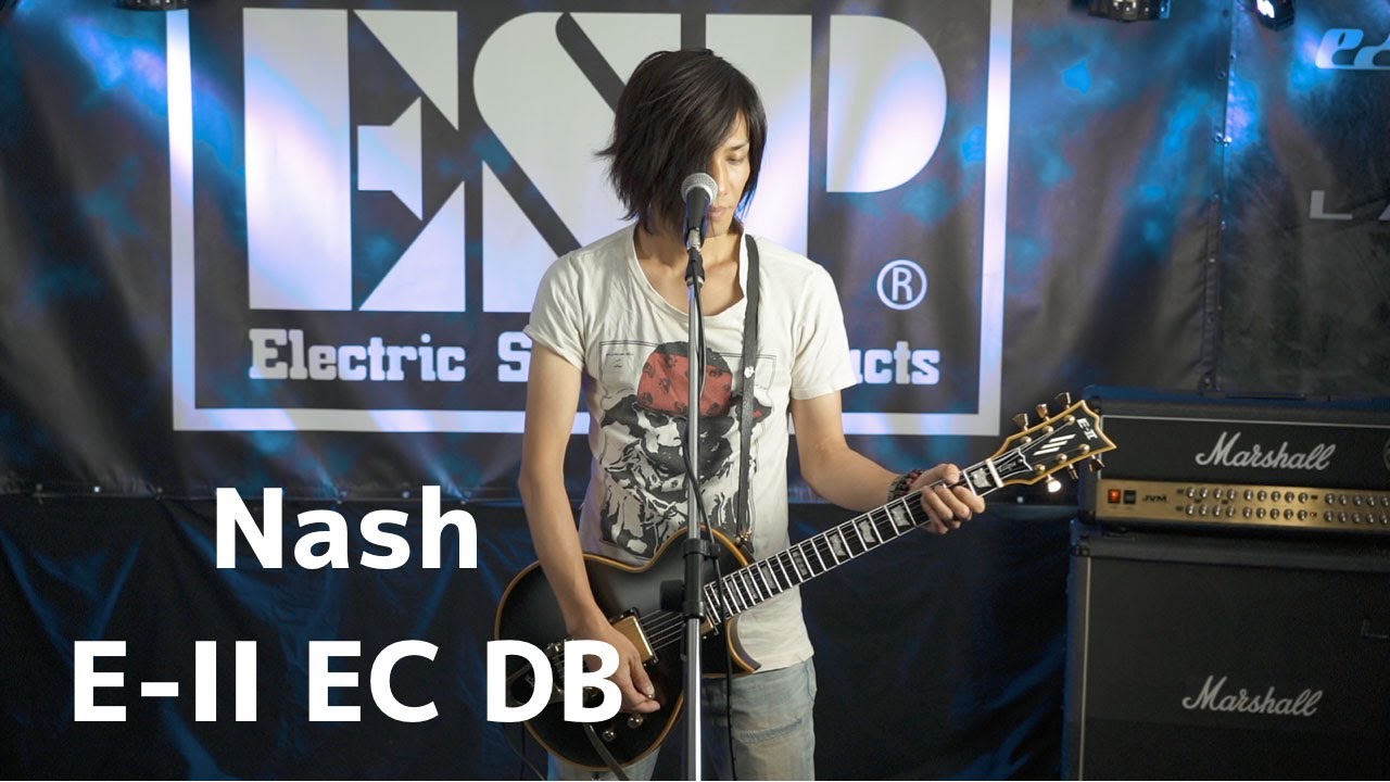 ESP Guitars: E-II EC DB demonstration featuring Nash