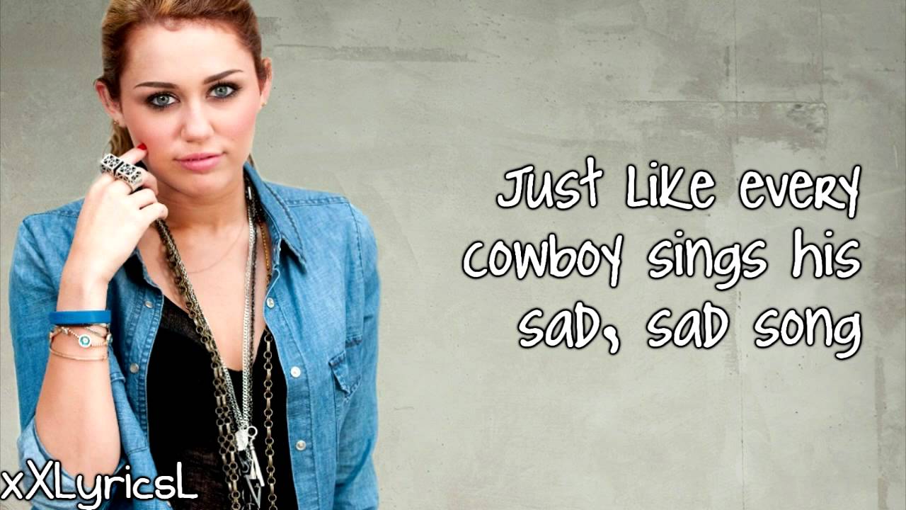 Miley Cyrus - Every Rose Has It's Thorn (Lyrics) - YouTube