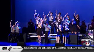 Kids from Wisconsin collects food at concerts