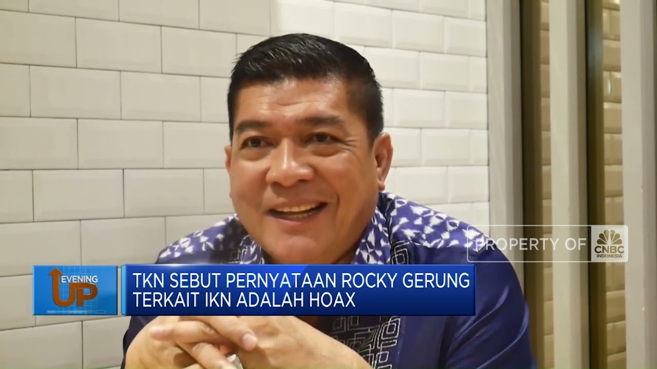 Tim Prabowo Tolak Pernyataan Rocky Gerung Soal IKN