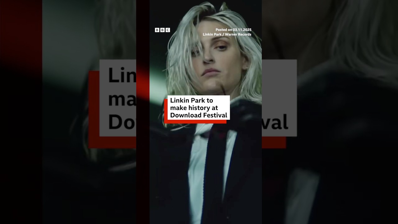 Linkin Park to make Download Festival history. DownloadFestival DL2026 BBCNews