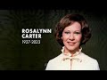 Former first lady Rosalynn Carter dies at 96