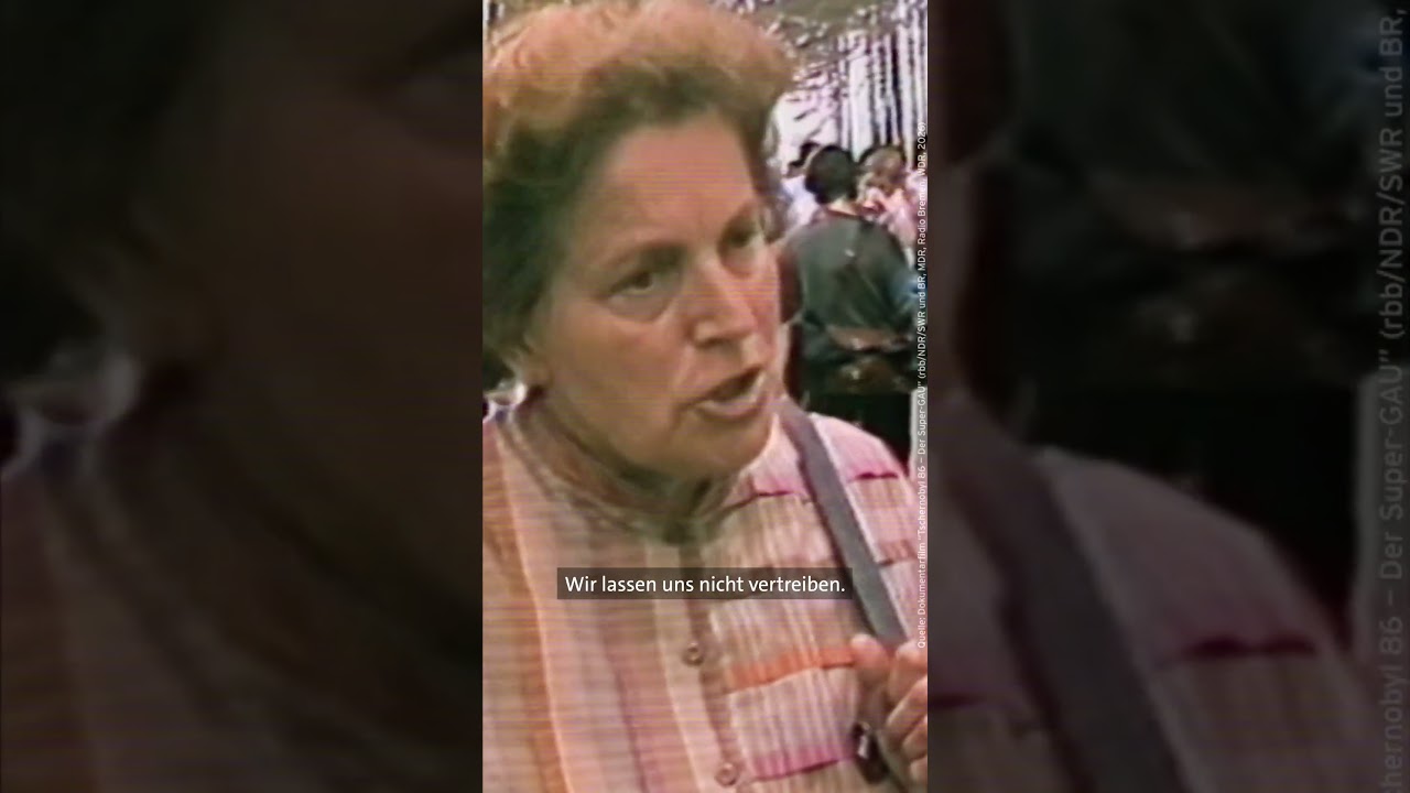 Tschernobyl 86 - Der Super-GAU | BR24 Shorts