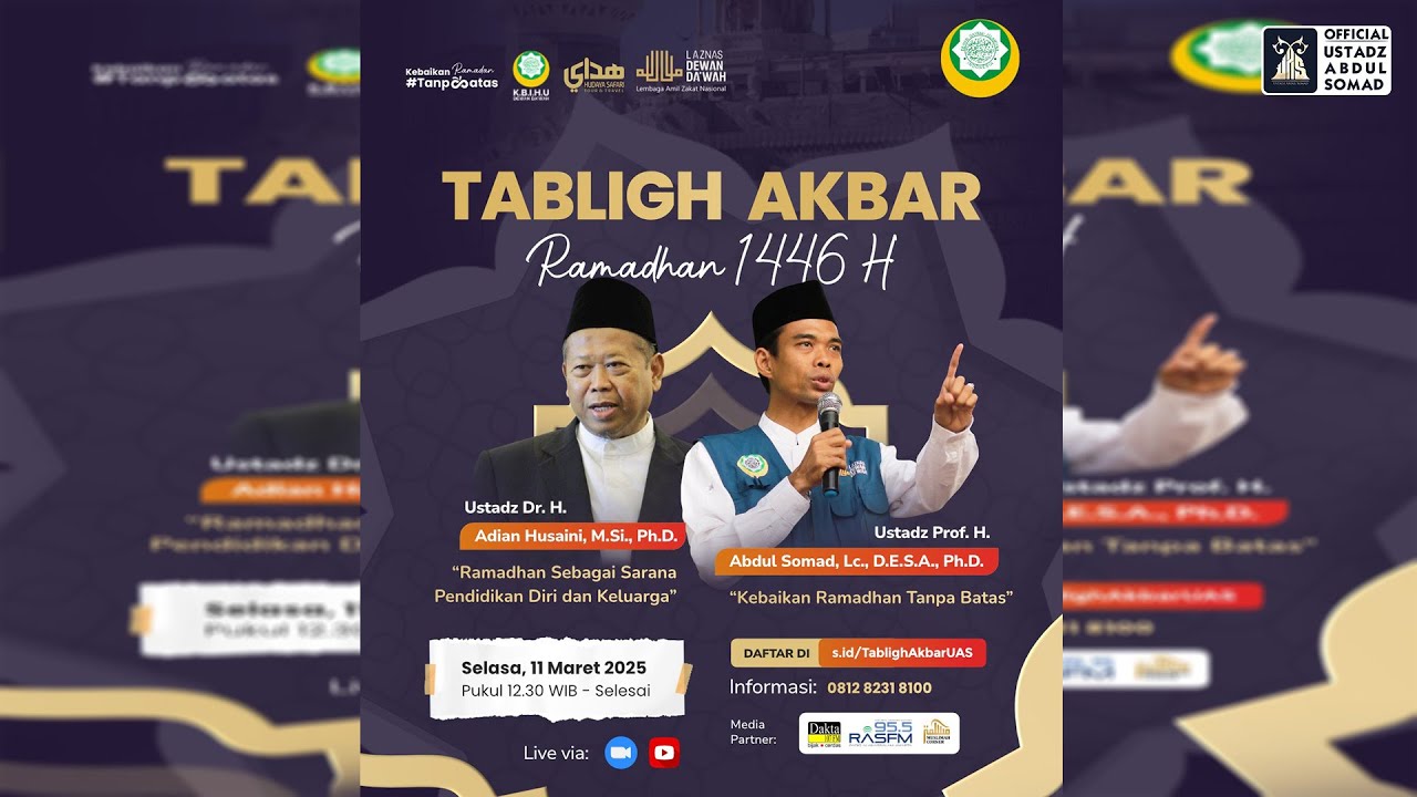 LIVE | NGAJI KITAB RIYADHUSSHOLIHIN 115 "TAFAQUR" | Musholla Al Hijrah | Ustadz Abdul Somad