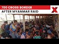 700 People Flee Myanmar Cybercrime Hub, Cross Into Thailand After Raid | NewsX