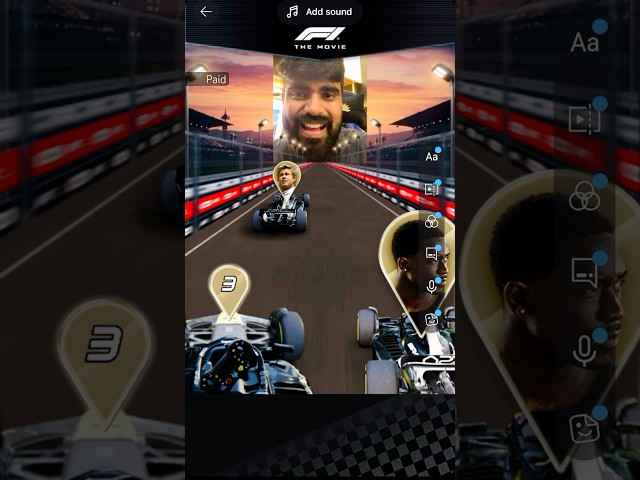 Participate in the Trend by creating your own short #F1TheMovie #Sponsored @YouTube @WarnerBros