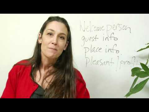 Example of a Welcome Speech