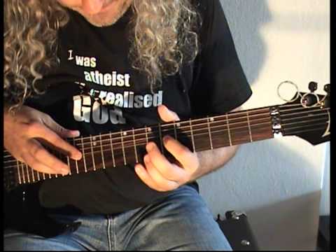 Guitar Tapping ghetto jazzy freestyle