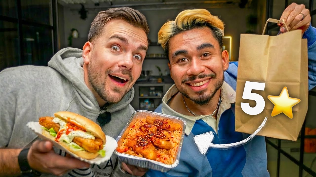Wir bestellen bei den BESTBEWERTETEN Restaurants 🤤🍽️