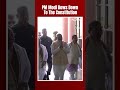 PM Modi Bows Down To The Constitution Upon His Arrival At Sanvidhan Sabha  - 00:57 min - News - Video