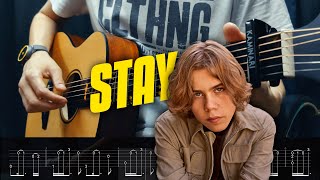 The Kid LAROI, Justin Bieber - STAY. Fingerstyle Guitar Tabs