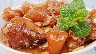 CHÂN GIÒ GIẢ CẦY XỨ NGHỆ// Bí quyết nấu chân giò giả cầy ngon không phải ai cũng biết