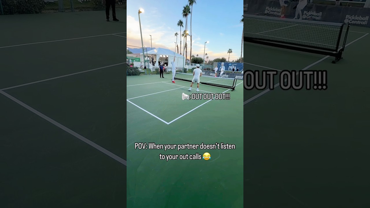POV: When your partner doesn’t listen to your out calls 😂
