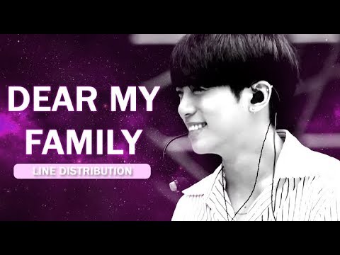 Dear My Family - SMTOWN Artist (Line Distribution)