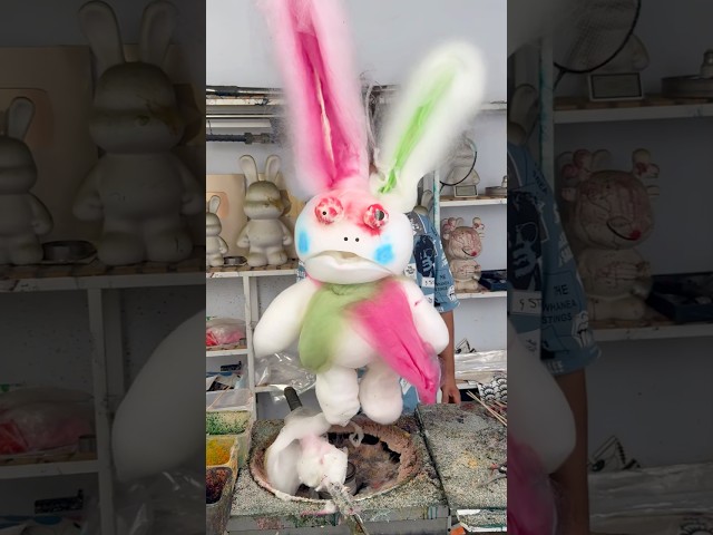 Cotton candy making