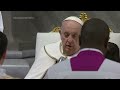 Pope Francis presides over Holy Thursday Mass in St. Peter’s Basilica  - 00:33 min - News - Video