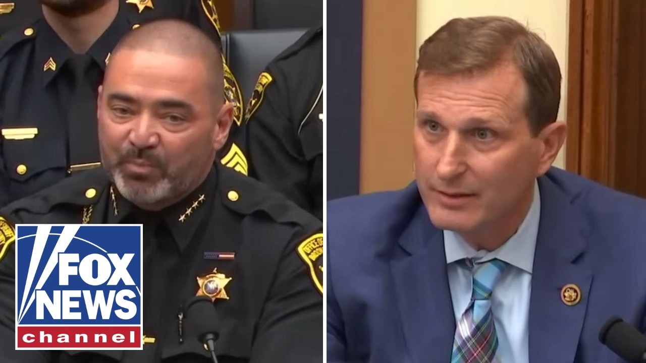 ‘DISGUSTING DISPLAY’: Sheriff RIPS Democrat’s questioning at House hearing