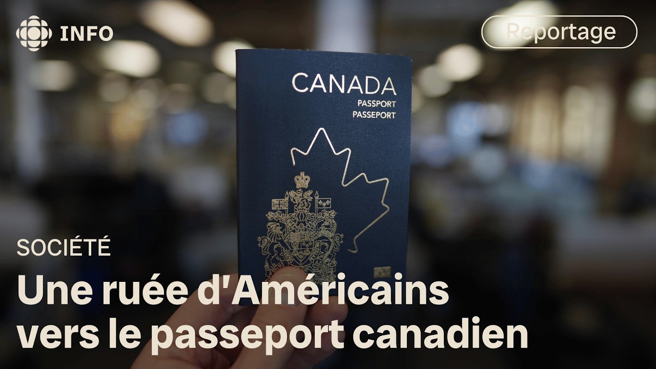 Pourquoi des milliers d'Américains tentent de devenir Canadiens en urgence ? | Vidéojournal