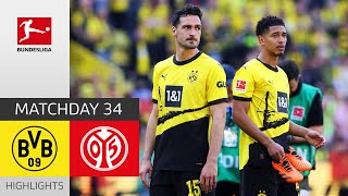 Dortmund Heartache As Title Slips Away | BVB — 1. FSV Mainz 05 | Highlights | MD 34 – Buli 2022/23