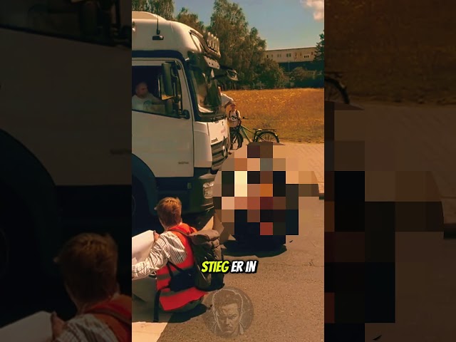 LKW Fahrer räumt Protest weg!