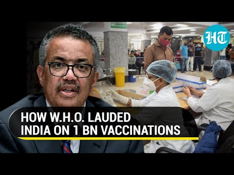 'Strong political...':W.H.O. showers praise on India for achieving 100 cr vaccination mark 'Strong political...':W.H.O. showers praise on India for achieving 100 cr vaccination mark