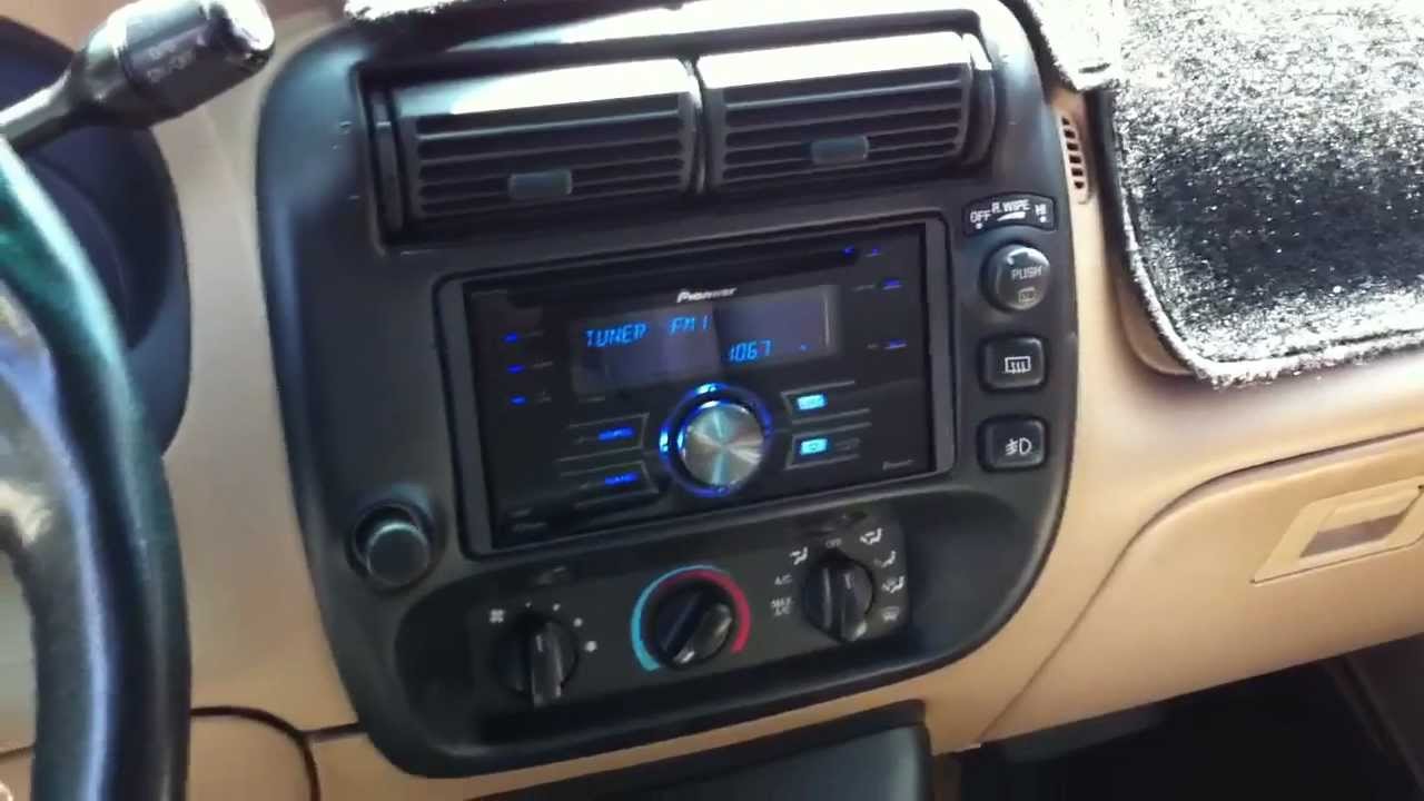 Replace radio 1996 ford ranger #2