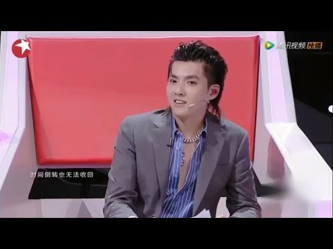 Reaction of kris to see the contestant sing and dance