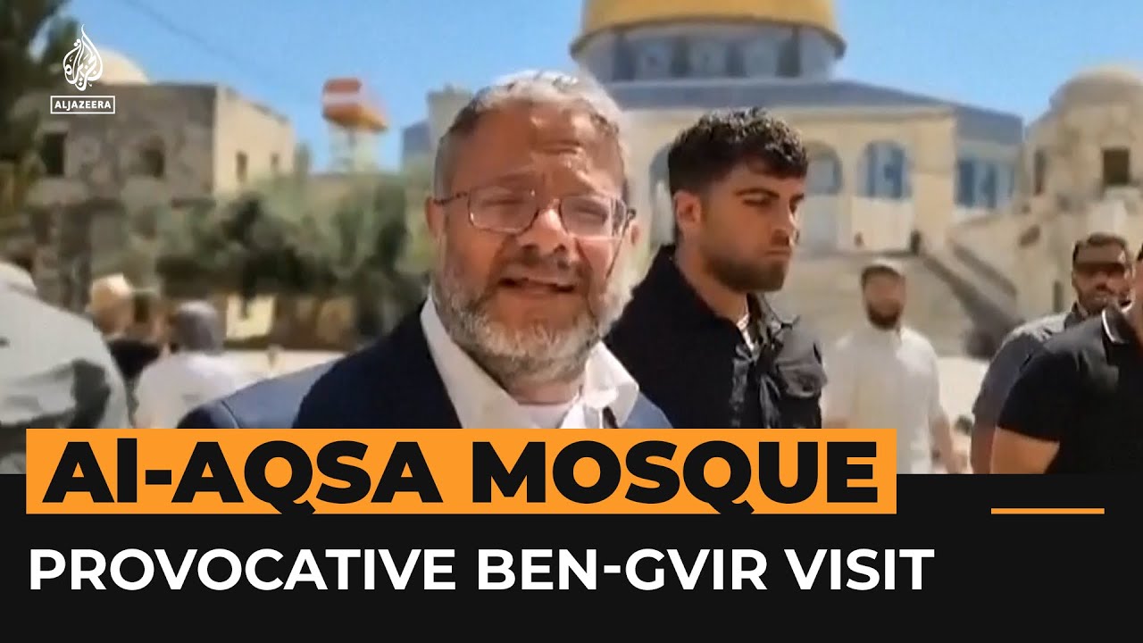 Israel’s Ben-Gvir leads provocative visit to Al-Aqsa Mosque | AJ #Shorts