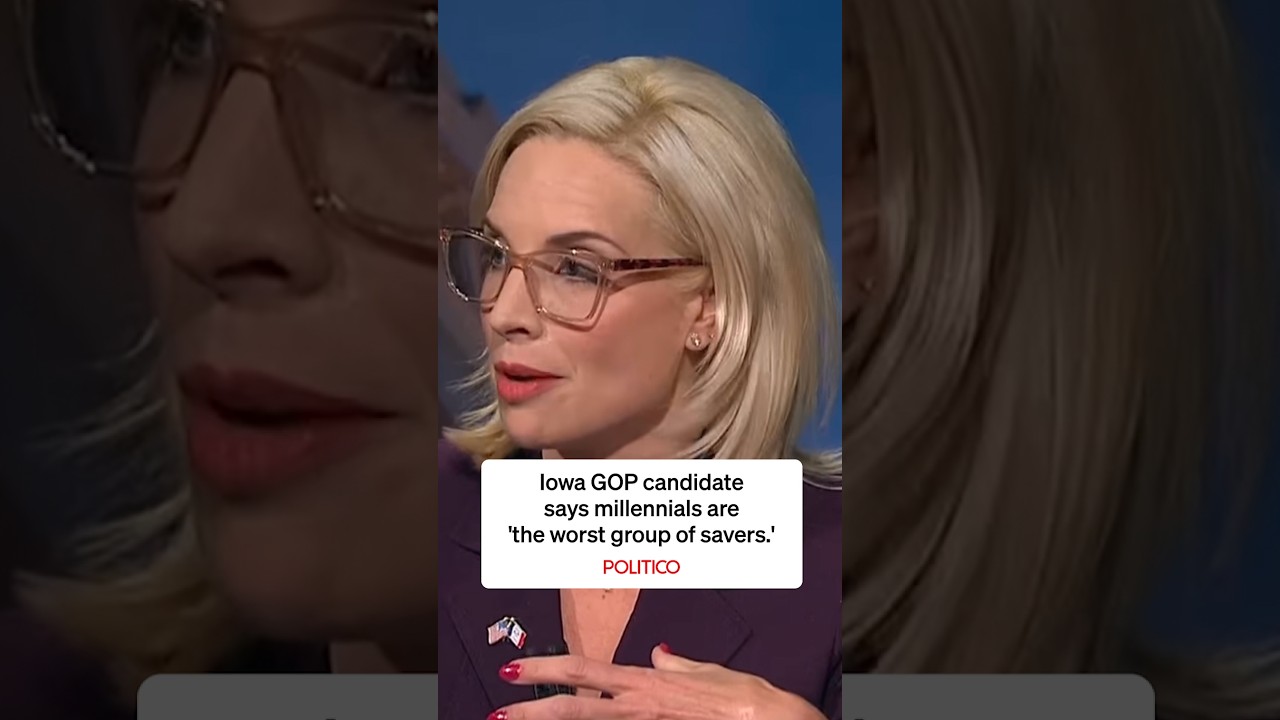 Iowa GOP candidate says millennials are 'the worst group of savers'