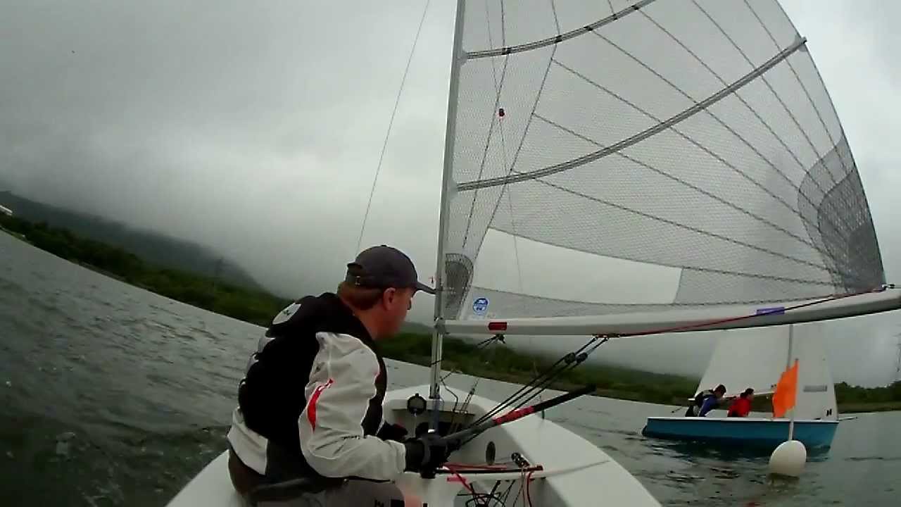 Racing Solo Dinghy at Tata Steel Sailing Club - YouTube