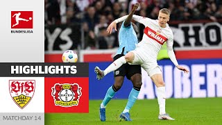 Fight for a draw | VfB Stuttgart — Bayer 04 Leverkusen 1-1 | Highlights | MD 14 – Bundesliga 23/24