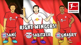 Best Right Midfielder? – Sané, Sabitzer, Gnabry • EURO Dream Team Battle | Powered by 442oons
