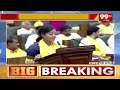 మిరియాల శిరీషా దేవి అనే నేను...Miriyala Sirisha Devi Oath Ceremony | AP Assembly | 99TV  - 00:56 min - News - Video
