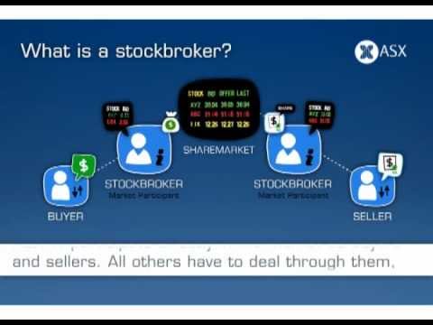 What is a stockbroker? ASX Tutorial (Old version)