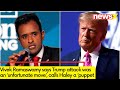 Trump Calls Ramaswamys Campaign Deceitful | Ramaswamy calls Trump attack an unfortunate move