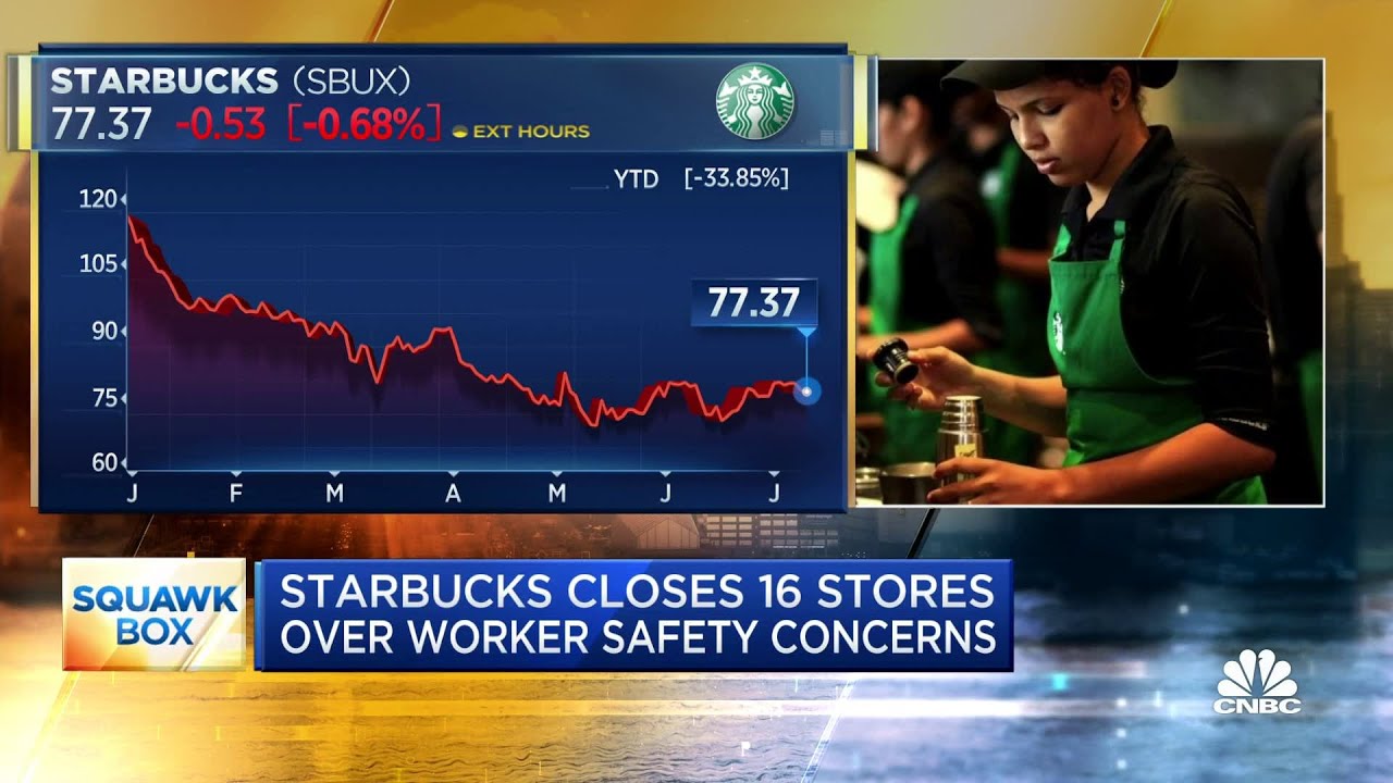 Executive Edge: Starbucks closes 16 stores over worker safety concerns