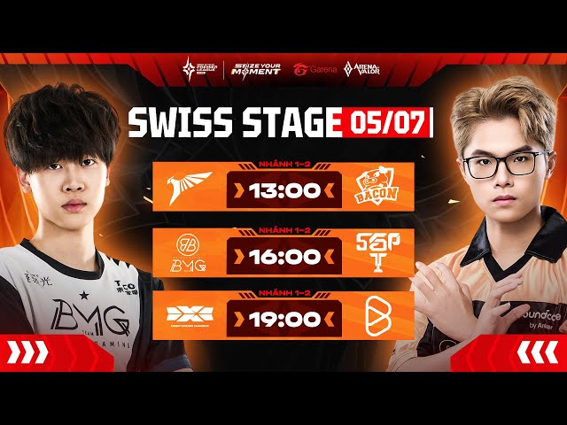 TLN vs BAC | BMG vs SGP | DCG vs BOX | NHÁNH 1-2 | SWISS STAGE - APL 2025 (NGÀY 05/07)