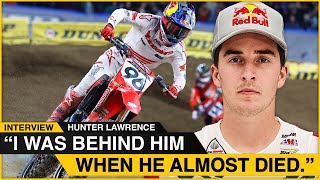 “I was behind him when he almost died.” | Hunter Lawrence on Glendale