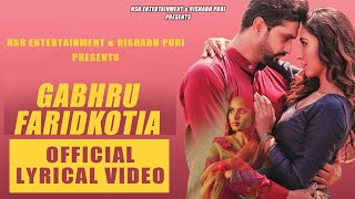 Gabhru Faridkotia (Lyrical) – Roshan Prince – Mannat Noor Video HD