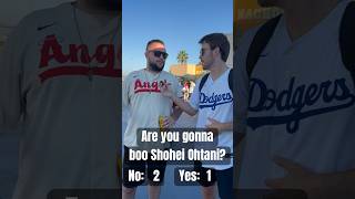 Angels fans, “Will you Boo Ohtani?”