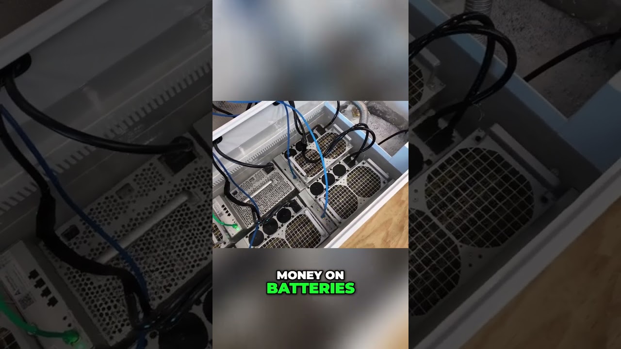 Solar Power Your Bitcoin Miners 24/7 for FREE! shorts