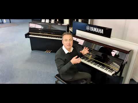 Yamaha B1 Upright Piano with Silent System SC2