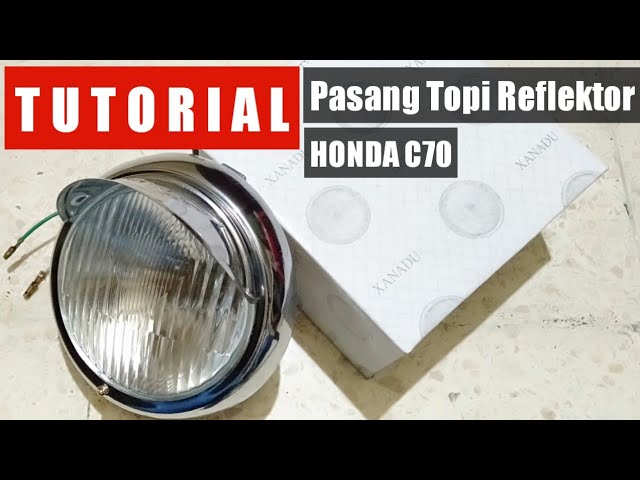 Motor classic Begini Proses Cat Honda C70 Hingga finish by BW classic